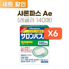 샤론파스Ae 레귤러 140매 * 6개 세트